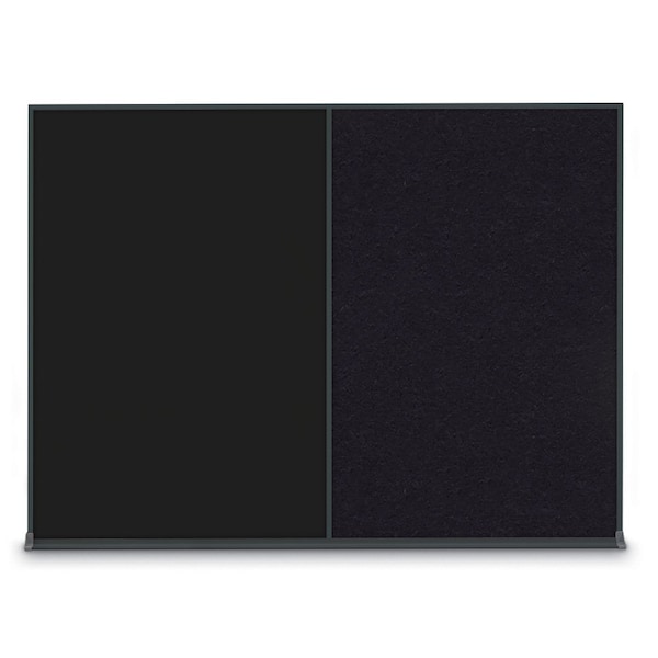 Double Door Radius Corkboard, 60"X36", S
